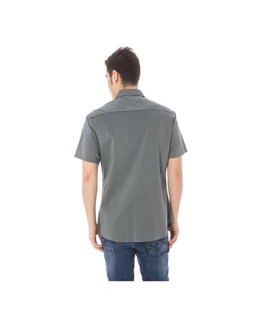 CoSTUME NATIONAL Gray Short Sleeve Shirts for men