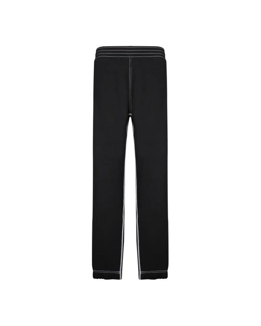 Givenchy Broeken ,Zwart ,Katoen Zwarte Broek Met Koordsluiting in het Black voor heren