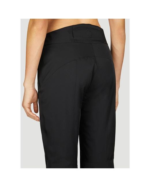 Trousers > wide trousers Moncler en coloris Black
