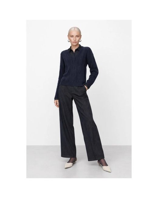 Kocca Blue Zopfstrick-Pullover