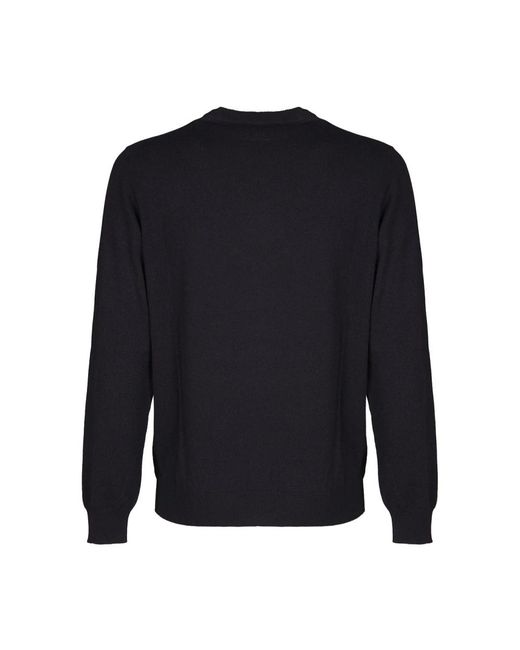 FILIPPO DE LAURENTIIS Round-Neck Knitwear in het Blue voor heren