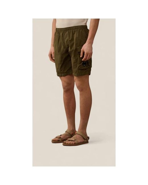 C P Company Green Beachwear for men