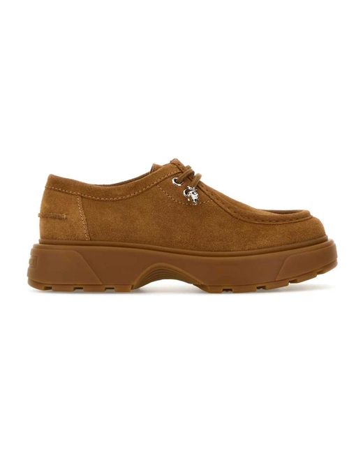 McQueen Brown Laced Shoes for men