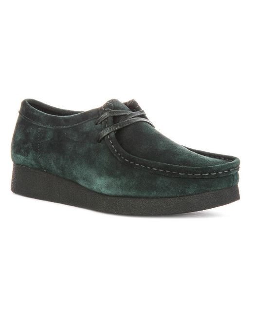 Clarks Black Laced Shoes