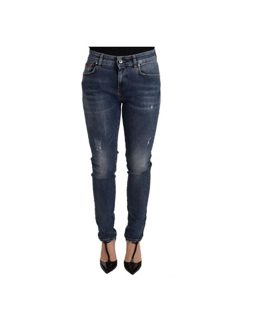 Dolce & Gabbana Blue Slim Fit Jeans
