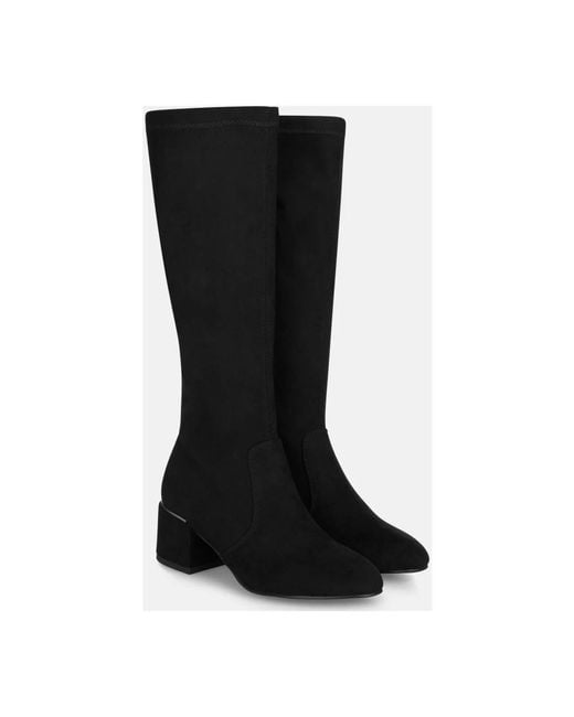 Alma En Pena. Black Heeled Boots