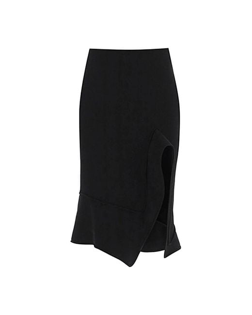Bottega Veneta Midi Skirts in het Black