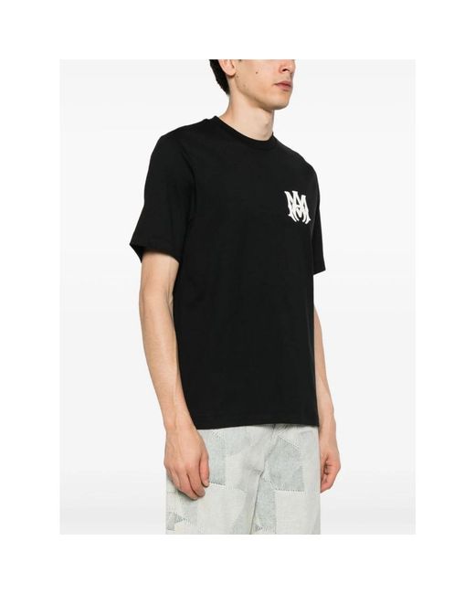 Amiri Black Ma Core Logo T-Shirt for men