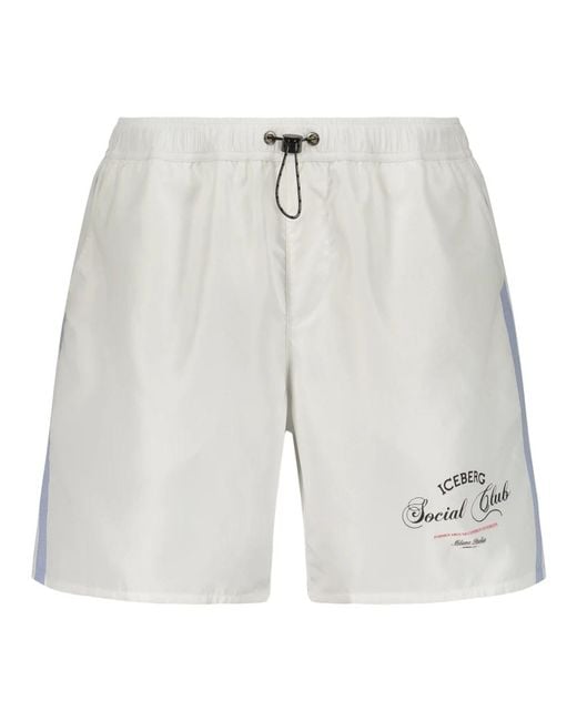 Iceberg White Beachwear for men