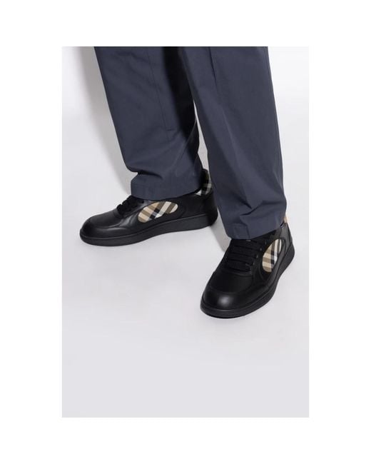 Burberry Black Sports Shoes Terrace for men