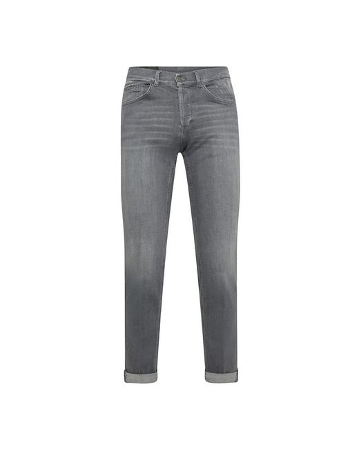 Dondup Gray Slim Fit Jeans for men