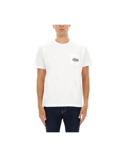 DSquared² White T-Shirts for men