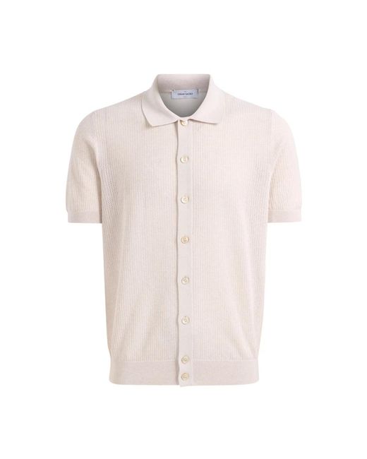 Gran Sasso Overhemden ,Camicia in het Pink voor heren