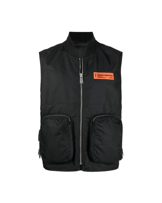 Heron Preston Vests in het Black voor heren