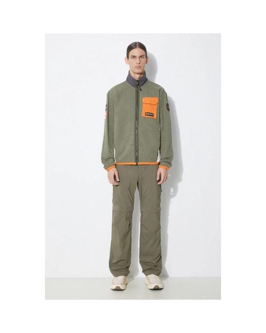 Napapijri Zip-Throughs in het Green voor heren