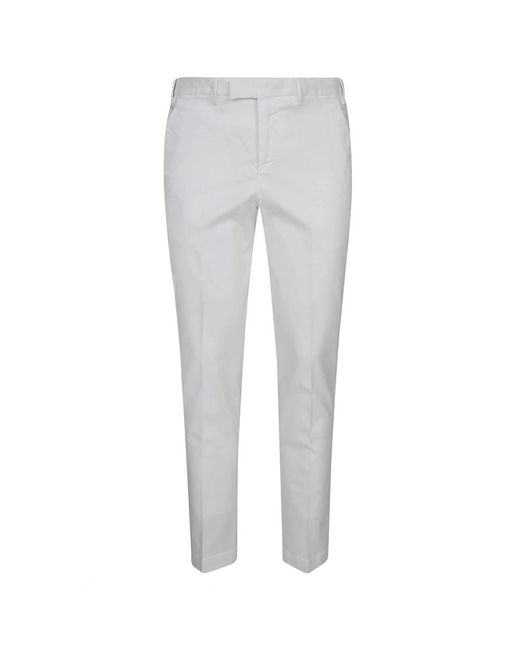 Suit Trousers PT Torino de hombre de color Gray