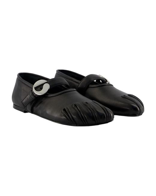 Coperni Black Ballerinas