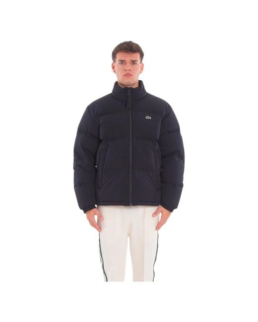 Lacoste Blue Winter Jackets for men