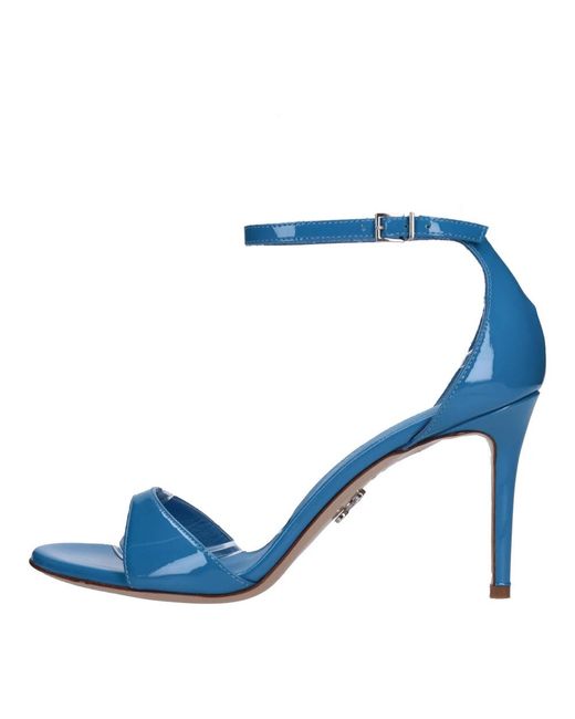 Sergio Levantesi Blue High Heel Sandals