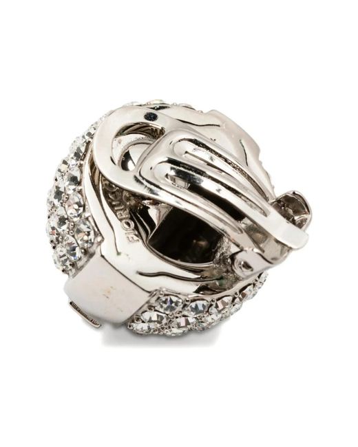Fiorucci Earrings in het Metallic