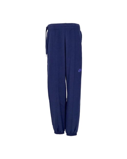 Training Trousers Nike de color Blue