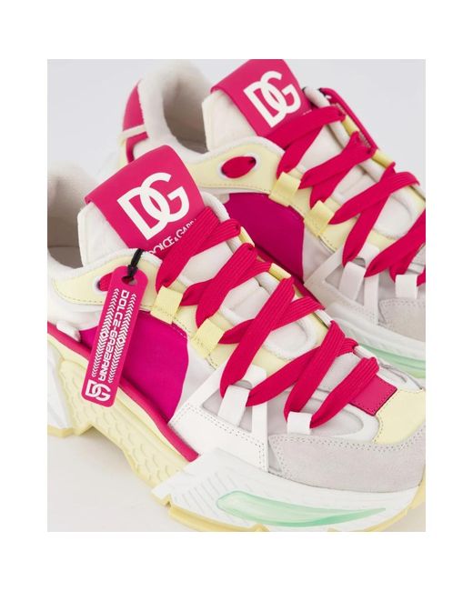 Dolce & Gabbana Pink Air master sneaker