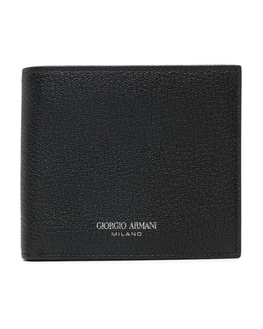 Giorgio Armani Black Wallets & Cardholders for men