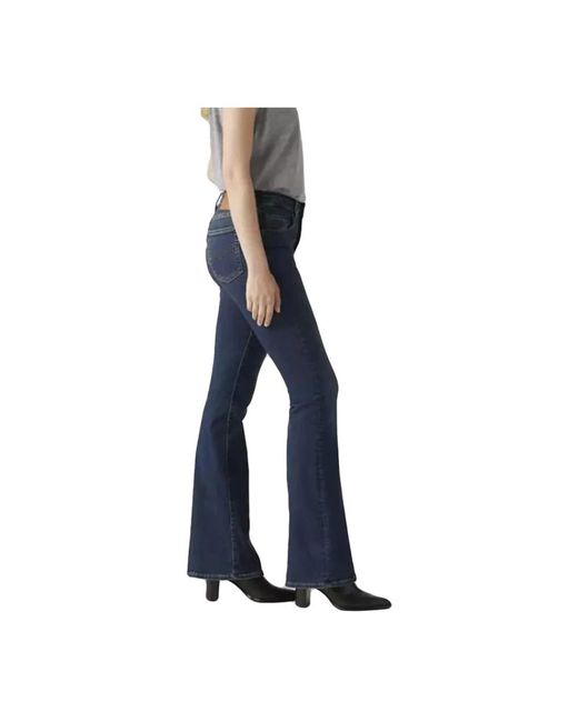 Levi's Flared Jeans in het Blue