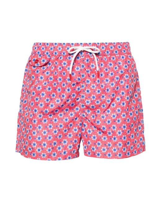 Kiton Beachwear in Pink für Herren