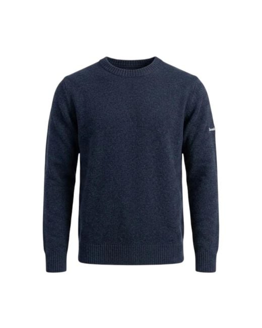 Calvin Klein Blue Round-Neck Knitwear for men