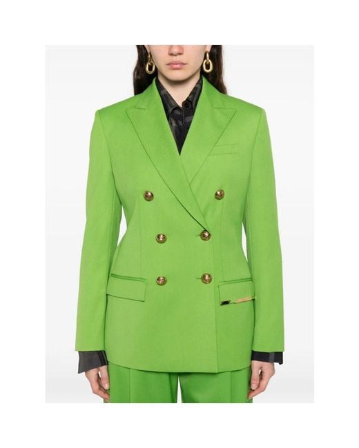 Elisabetta Franchi Green Blazers