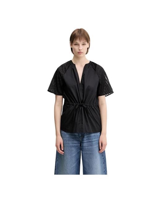 Blouses Samsøe & Samsøe de color Black