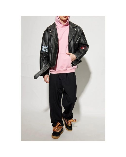 Represent Owners club script hoodie in Pink für Herren