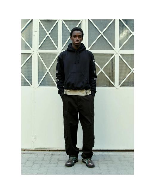 Space Available Black Hoodies for men