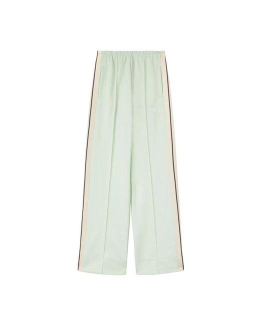 Palm Angels Green Sweatpants