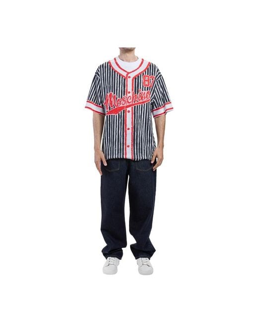 Moschino Blue T-Shirts for men