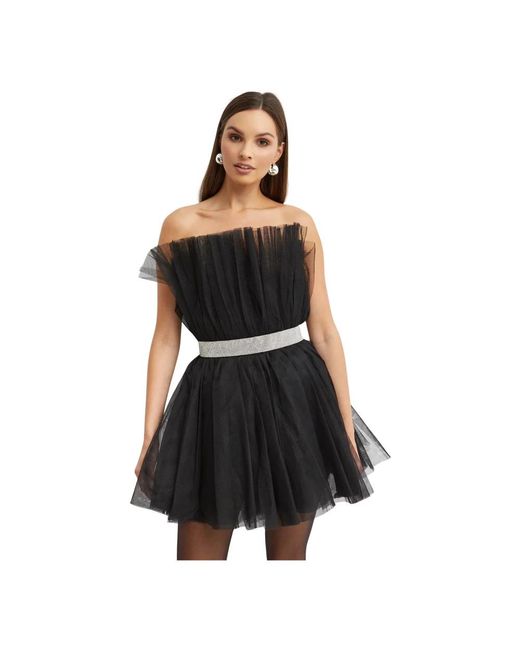 Bronx and Banco Anna Noir Mini Jurk in het Black