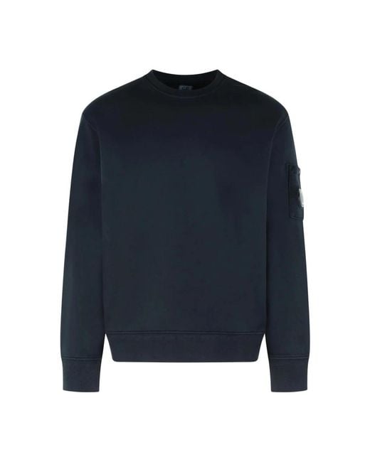 C P Company Blue Sweatshirts for men