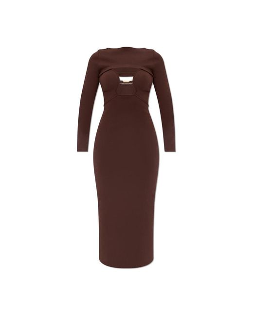 Midi Dresses di Cult Gaia in Brown