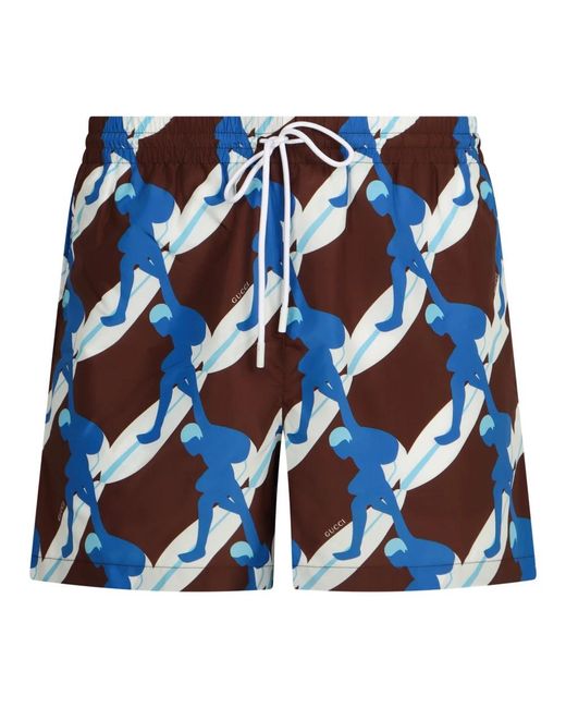 Gucci Blue Beachwear for men