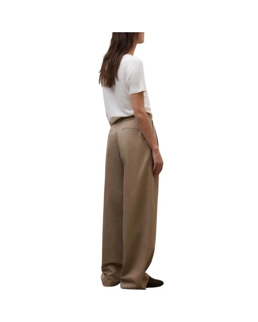 Ecoalf Brown Wide Trousers