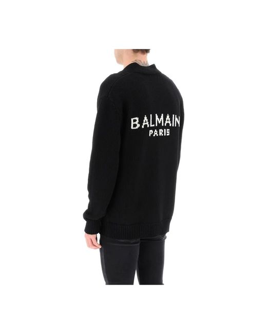 Knitwear > cardigans Balmain pour homme en coloris Black