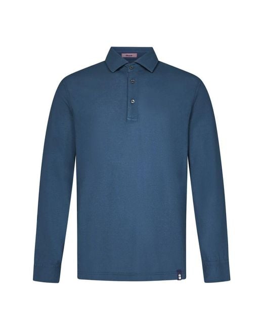 Polo Shirts Drumohr pour homme en coloris Blue