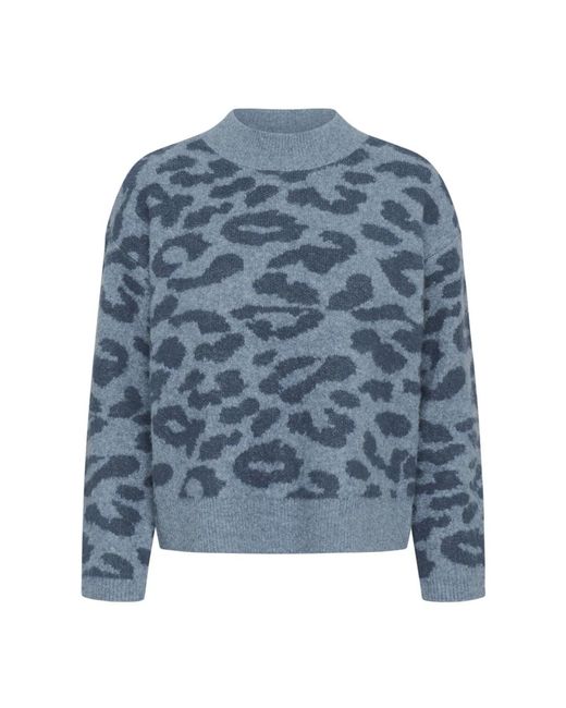 Kaffe Turtlenecks in het Blue