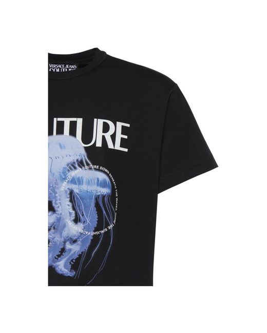Versace Jeans Couture Black T-Shirts for men