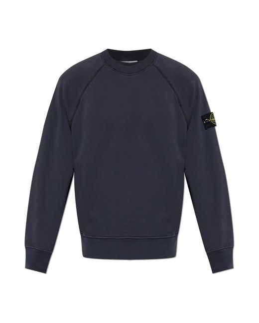 Stone Island Blue Sweatshirts for men