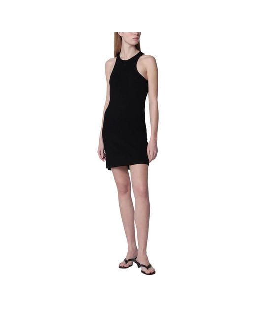 Anine Bing Black Short Dresses