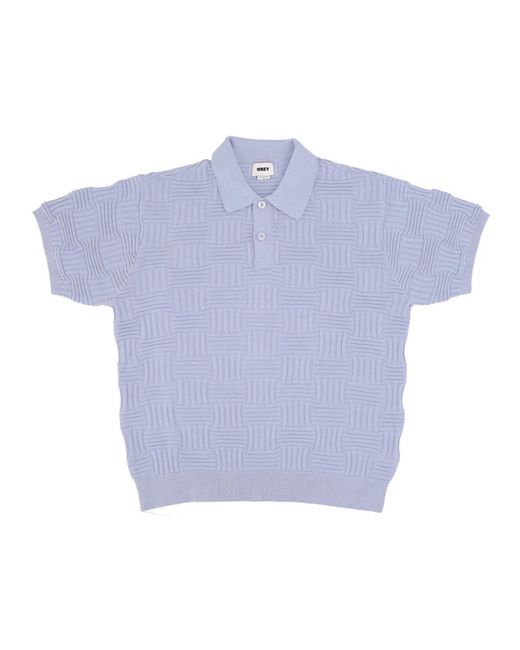 Obey Blue Polo Shirts for men