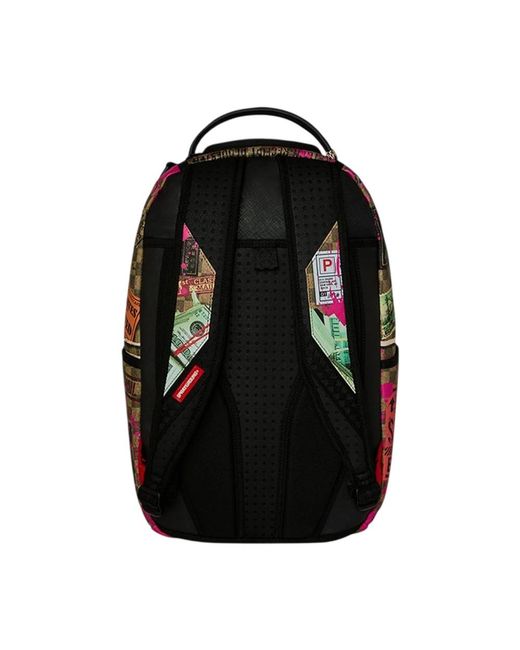 Sprayground Torn Packaging Rmx Rucksack in Green für Herren