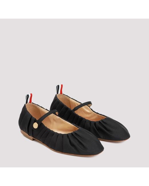 Shoes > flats > ballerinas Thom Browne en coloris Black